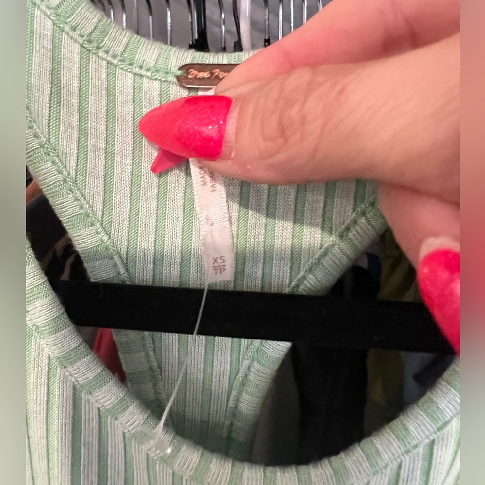 Free People Drops Of Venus Drop Waist Midi Dress, Lime Green, Various Sizes NWOT - Picture 7 of 10